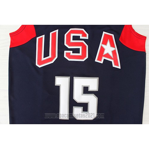Camiseta USA 2008 Anthony #15 Azul